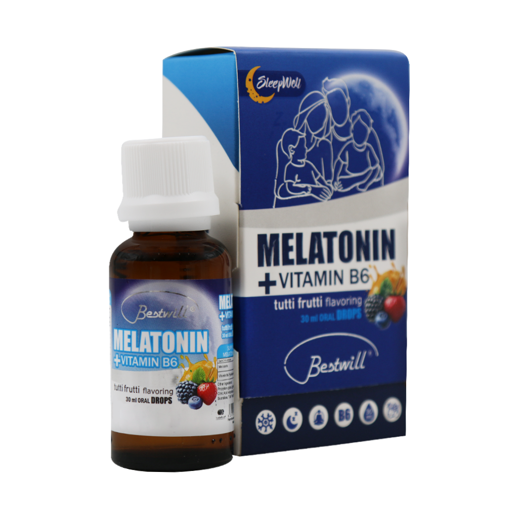 قطره ملاتونین و ویتامین ب ۶ ۳۰ میلیلیتر از بست ویل