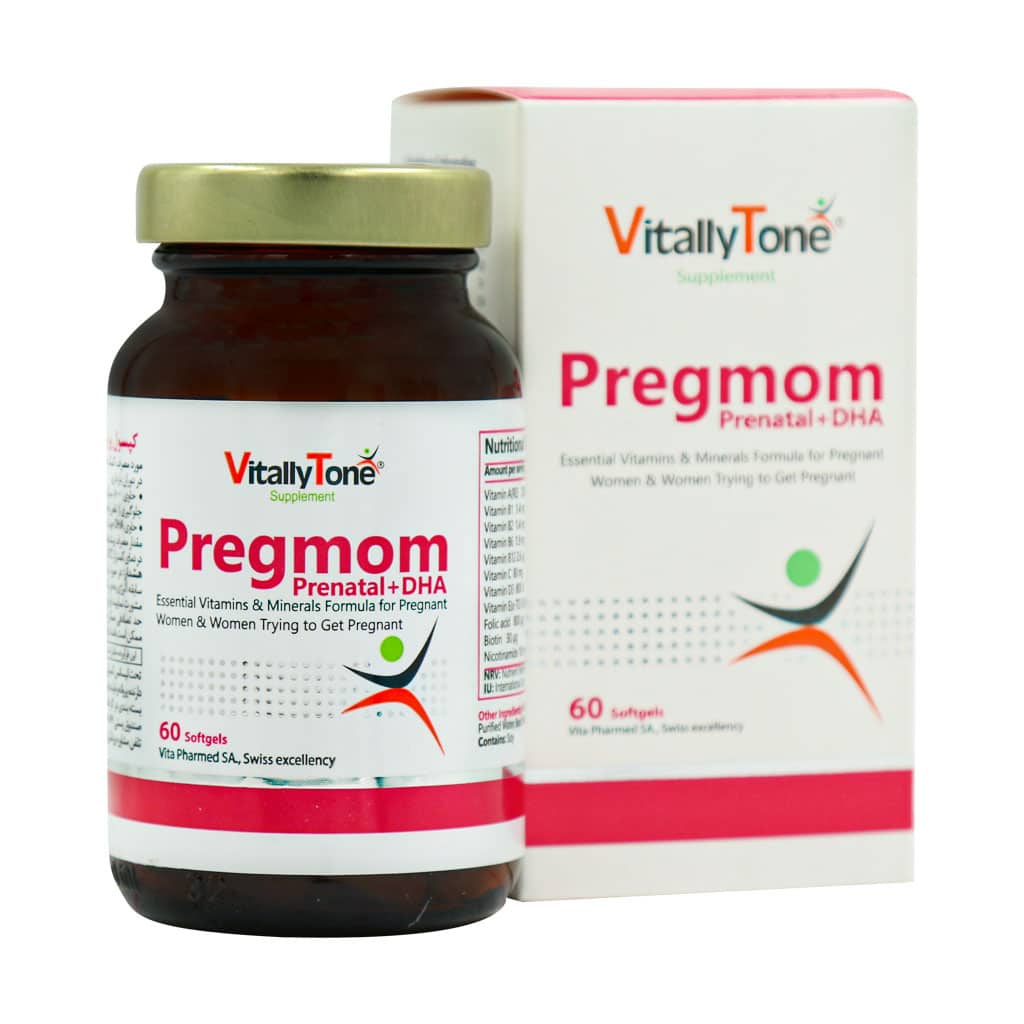 کپسول پرگمام نرم ژلاتینی ۶۰ عددی از ویتالی تون